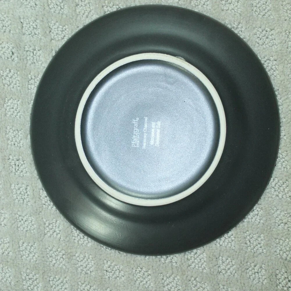 PFALTZGRAFF.  SET OF 4 - HARMONY CHARCOAL - 8” SALAD PLATES